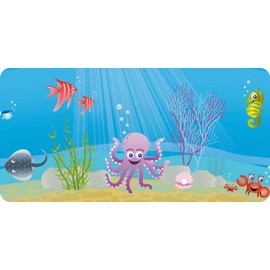 Rotho Babydesign Ocean StyLe! Nappy Bin, Holding Ring for Nappy Bags, 11l, From 0 Months, StyLe!, Blue, 20215012576