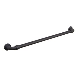 Gedotec Drawer Handle | H1820 | Furniture Handle 320 mm | 1 Piece | Handle Antique Black Matt | Bar Handle in Country House Style for Kitchen Cabinet & Drawer | Cabinet Handle Vintage with M4 Handle