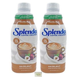 Coffee Creamer | Sugar-Free | Gluten Free | Lactose Free | 32 fl. oz. (2, Hazelnut)