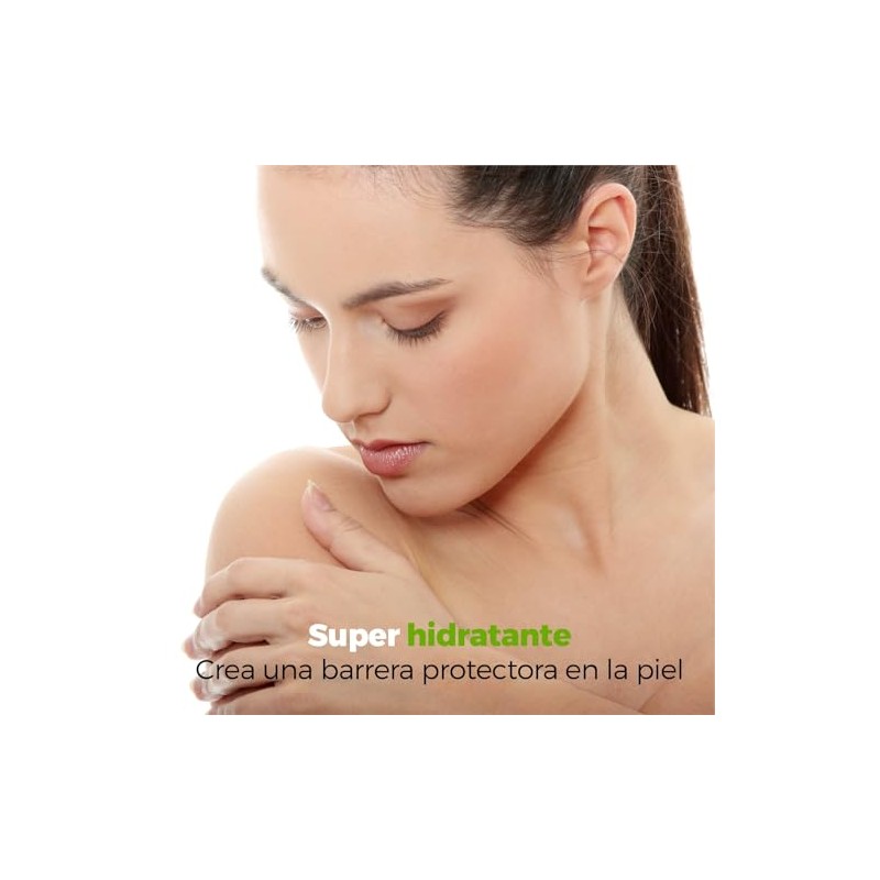 Crema Líquida Corporal de Lavanda Hidratante Natural, Libre de Parabenos,