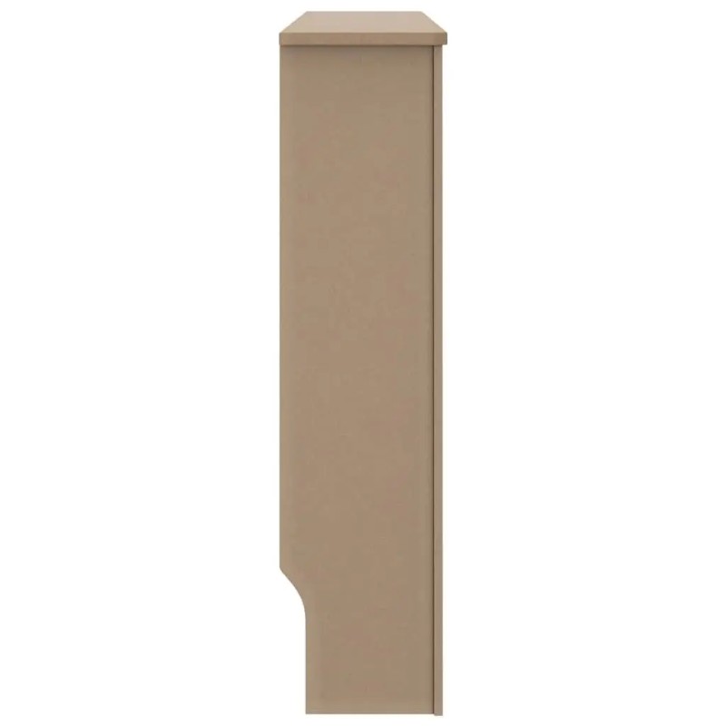 Mdf Radiator Cover 44.1 X 7.5 X 32.1 Inches Brown