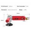 Fetcoi 4" Air Grinder, Water Jet Pneumatic Grinder Air Wet