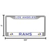 Rico Industries FC3007 La Rams Chrome Frame,Multi,6 x 12.25-