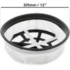 SPARES2GO Cloth Filter + Reusable Washable Zip Bag for Numatic
