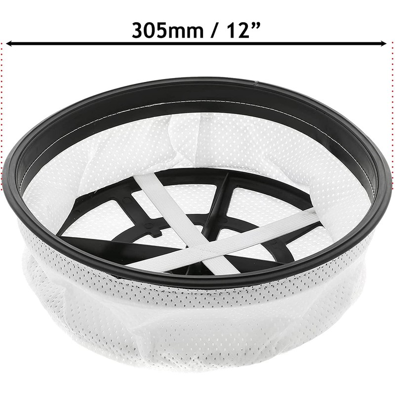 SPARES2GO Cloth Filter + Reusable Washable Zip Bag for Numatic