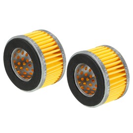 PATIKIL Replacement Compressor Air Filter Element, 2 Pack Intake Paper Filter for Air Compressors