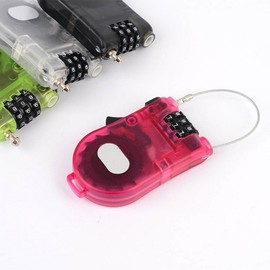 Portable Antenna Wire Dial Lock 2ea