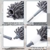 8 en 1 Plumero de Limpieza Reutilizable, Plumero Extensible para