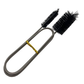 J-base Pipe Brush, Long Type, Suitable for Cleaning Narrow Places, Drain Pipe, Aquarium, Pipe Crevice, Cleaning Brush, Black (61.0 inches (155 cm)