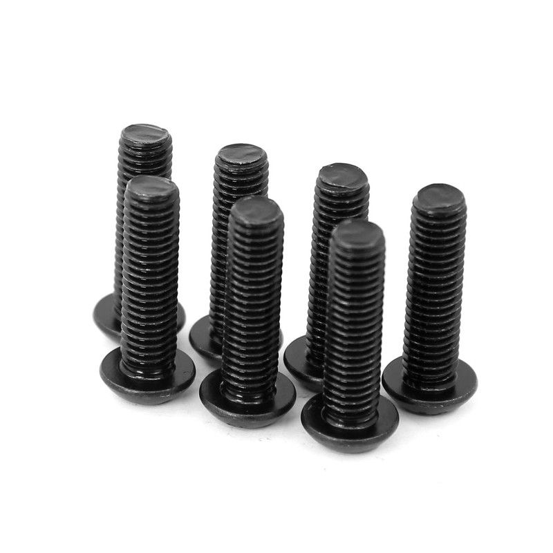 (60 Pieces) M4 x 45 mm Rounded Head Screws with