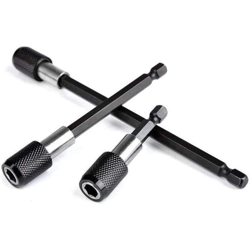Pack of 3 Hex Shank Post Set 1/4" Hex Shank