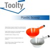 Proper Tools Toolty Plastic Scoop - 165mm Orange - Masonry