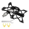 1 Pair Bicycle Quick Release Pedals Aluminum Alloy Bike Bearing