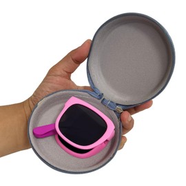 Polarized Sunglasses for Family; Foldable Light Frame; HD Pilot Lenses; Golf/Driving/Fishing/Travel Glasses, rose