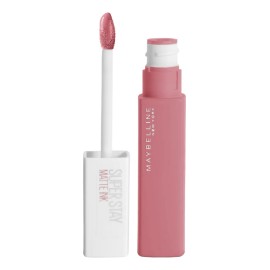 Labial Líquido Maybelline New York Superstay Matte Ink Acabado Mate Color 155 Pink Savant
