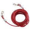 Dog Tie Out Cable Steel Wire Double Head Bite Resistant