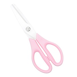 NatSumeBasics Ceramic Scissors Pink Kitchen Scissors Shears 8" White Ceramic Blade Metal Free Lab Scissor Safety Healthy Cooking Shear (Pink)