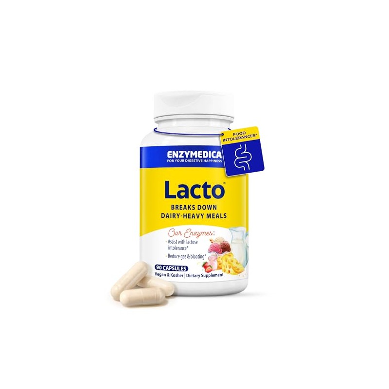 Enzymedica Lacto Cápsulas, 90 unidades