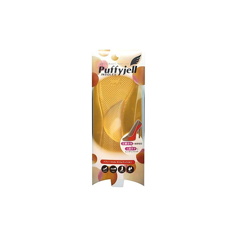 Puffy Gel Slim Cushion, Clear