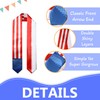 SECUNL Indonesia National & USA Flag Graduation Stole Sash Scarf