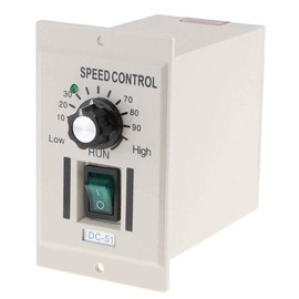 AC 110 V 400 W controlador de velocidad del motor DC 0-90 V ajuste variable control de torno