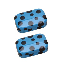 Gatuida Lense Container 2pcs Holder Eye Contacts Colored Solution Mini Case Travel Eye Container Eye Case Color Organizer Pocket Len Holer