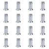 (16 Pack) Tusk Flat Base Lug Nut 10mm x 1.25mm