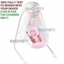 KHOI1971 Wall AC Adapter Cable for CDJ49 Starlight Fisher Price Cradle n Swing Baby