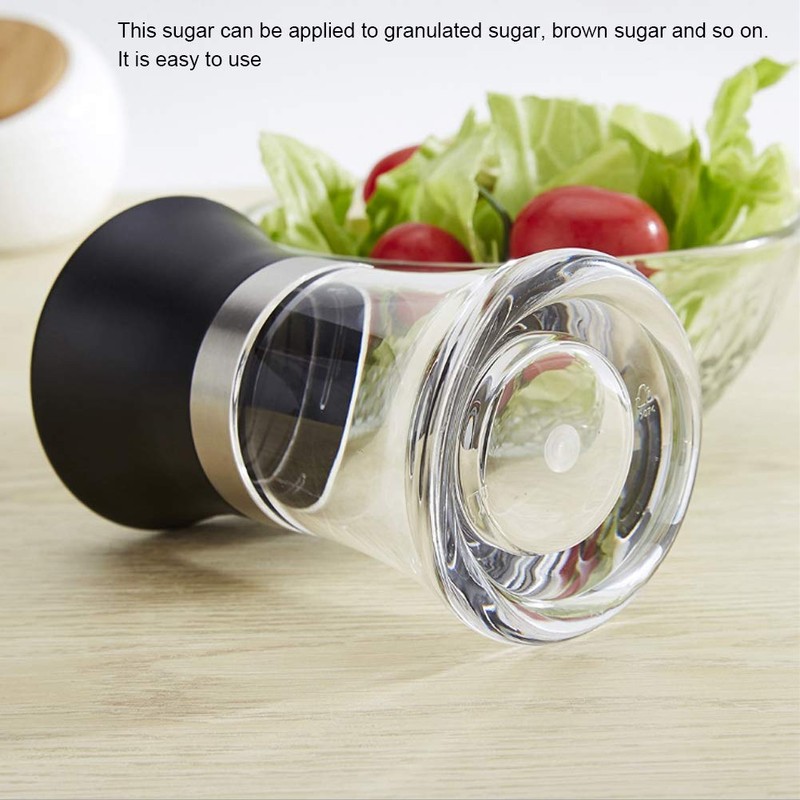 Fdit Household Acrylic Sugar Dispenser and Container Sugar Jar Dispenser