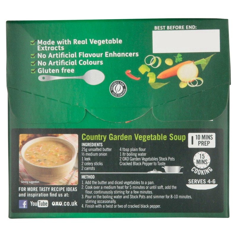 Oxo Garden Vegetables with Parsley and Bay Stock Pots, 160