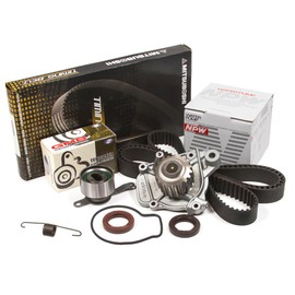 Mizumo Auto MA-4216965485 Timing Belt Kit NPW Water Pump Compatible With/For 92-95 Honda Civic 1.6L D16Z6 VTEC