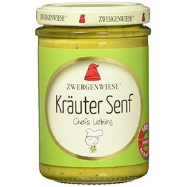 Zwergenwiese Organic Herb Mustard 160 ml