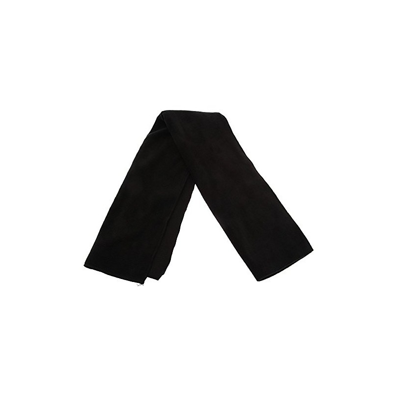 Mens Thermal Polar Fleece Winter/Ski Scarf (158cm x 26cm) (Black)
