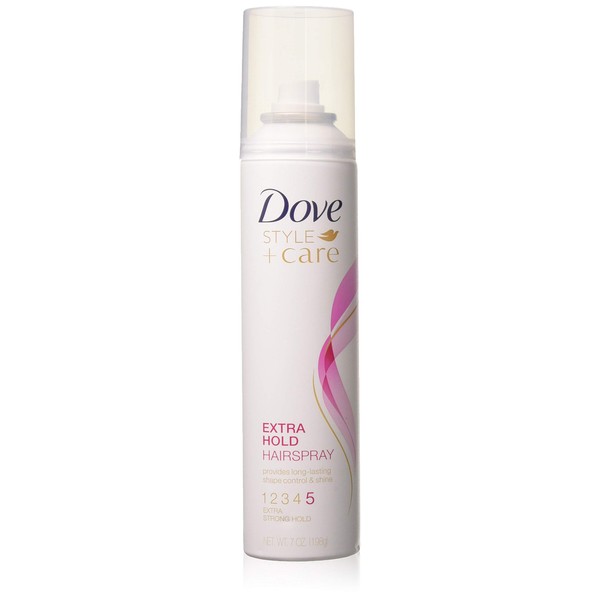 Dove Style + Care Hairspray, Strength & Shine, Extra Hold 7 oz ( Pack of 3)