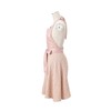 Francfranc Tweed Full Apron Pink, Pink