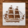 Sailboat Wall Stencils Template Reusable Spray PaintStencils for Craft Painting