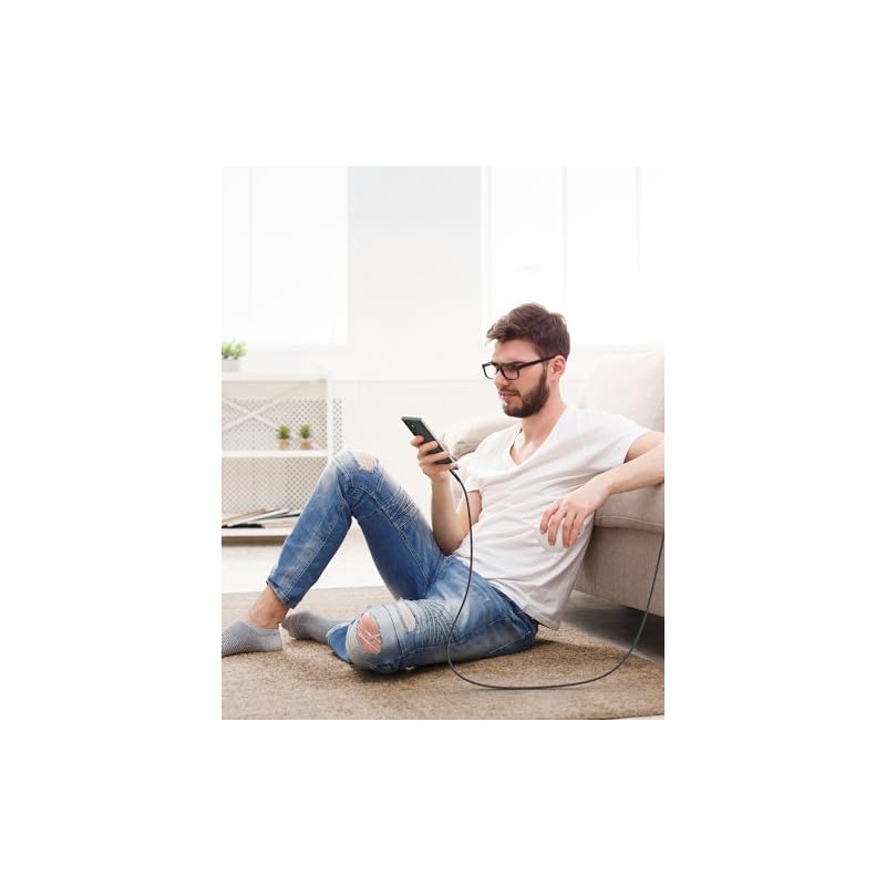 CONMDEX - Cable USB de Android Auto [Actualización, 91 cm,