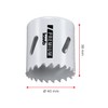kwb HSS Bi-Metal Hole Saw, Diameter 40 mm, 8% Cobalt