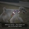 Sunraymascota Dog Harness for Small Sized Dog,Hook-and-Loop Easy On/Off, Reflective