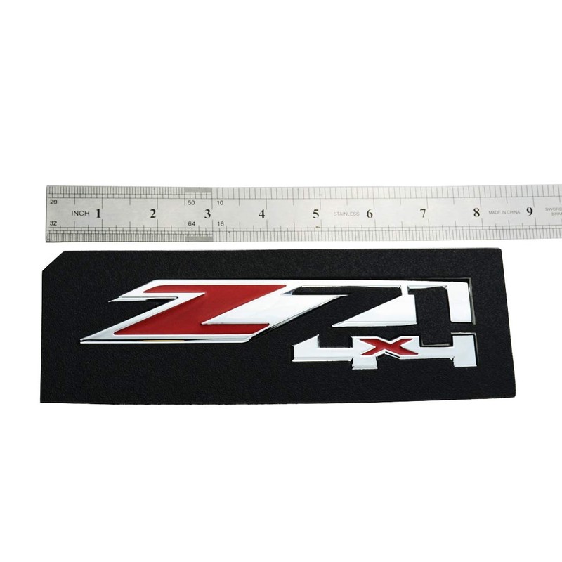2 emblemas Z71 4 x 4 insignias compatibles con Silverado