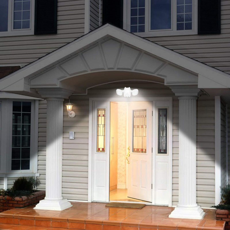 HONWELL Operated Outdoor Lights, Wireless Security Lights with Motion Sensor,