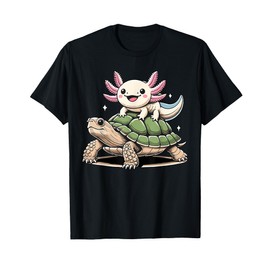 Axolotl and Turtle T-Shirt
