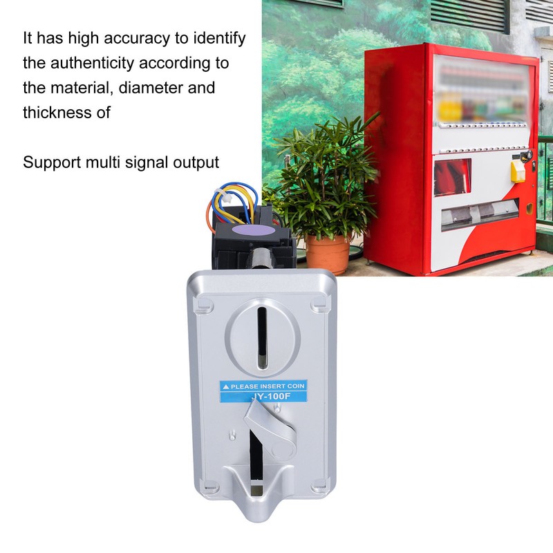Coin Acceptor Supports 6 Different Currencies Multi Signal Output Coin