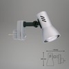 Briloner Leuchten eReader with Wall Outlet