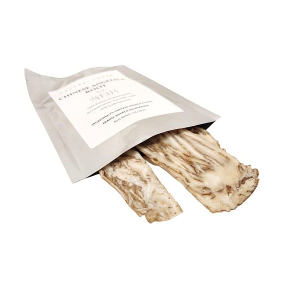 Dried Chinese Angelica Root Sliced 80g - Radix Angelicae Sinensis