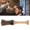 Wooden Neck Duster Brush Broken Hair Cleaning Sweep Hairdresser Neck