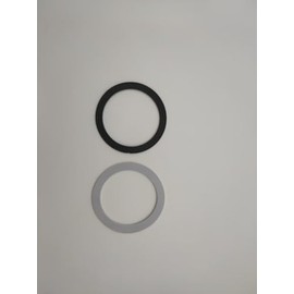 Kitchen O-Ring Sink Strainer Washer Seal Ring Set - 2 EPE O-Ring Gasket, 2 Rubber Seal Ring, Fit 3-1/2 Inch Kitchen Sink Drains, No Plumber's Putty Required