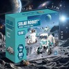 16-in-1 Solar Robot Kid, 190 Pcs STEM Educational Toy for