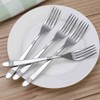 Callyne 12-Piece Dinner Forks, Stainless Steel Kitchen Table Fork, F
