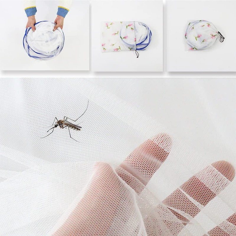 Mini Foldable Mosquito Net for Head Ultralight Up Mosquito Net
